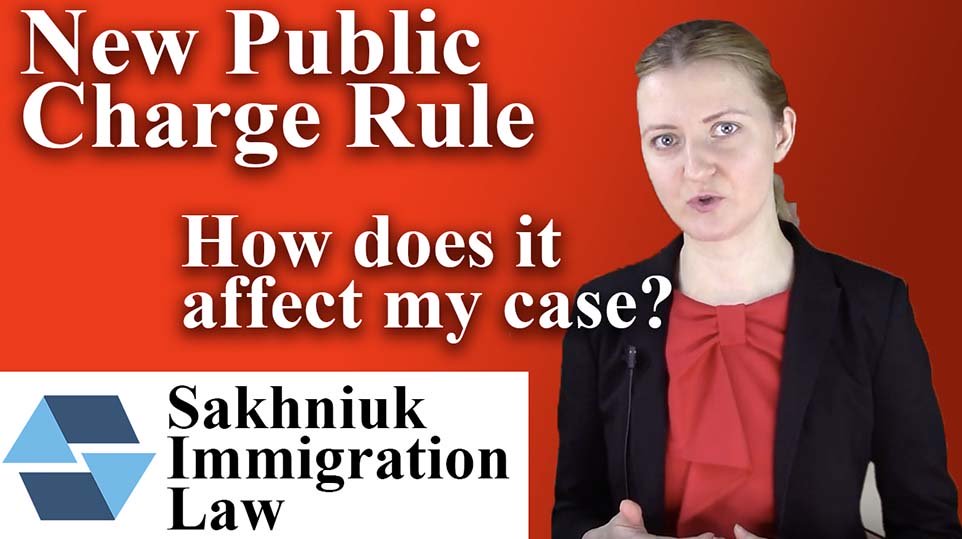 USCIS & Immigration Law Changes - Video link explaining public charge